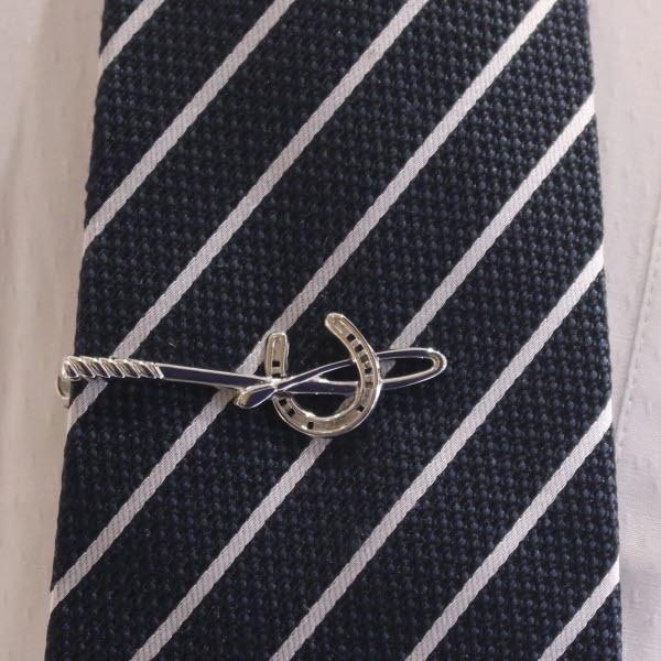 当店限定販売 タイピン ネクタイピン 馬蹄 シルバー ホースシュー