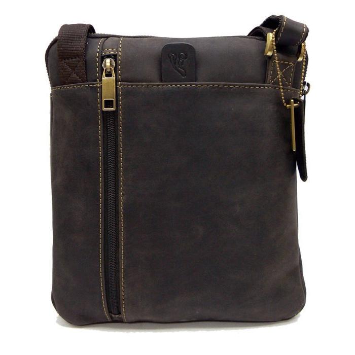 レザー ショルダー バッグ   15056 ROY-M / 音楽プレイヤー対応 斜め掛け レザー 本革 VISCONTI |  | 01