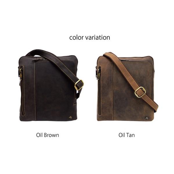 レザー ショルダー バッグ   15056 ROY-M / 音楽プレイヤー対応 斜め掛け レザー 本革 VISCONTI |  | 05