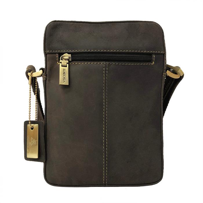 レザー スモール ショルダー バッグ   16049 DREW-S / 本革 牛革 レザー 斜め掛け ミニ コンパクト VISCONTI　 |  | 03