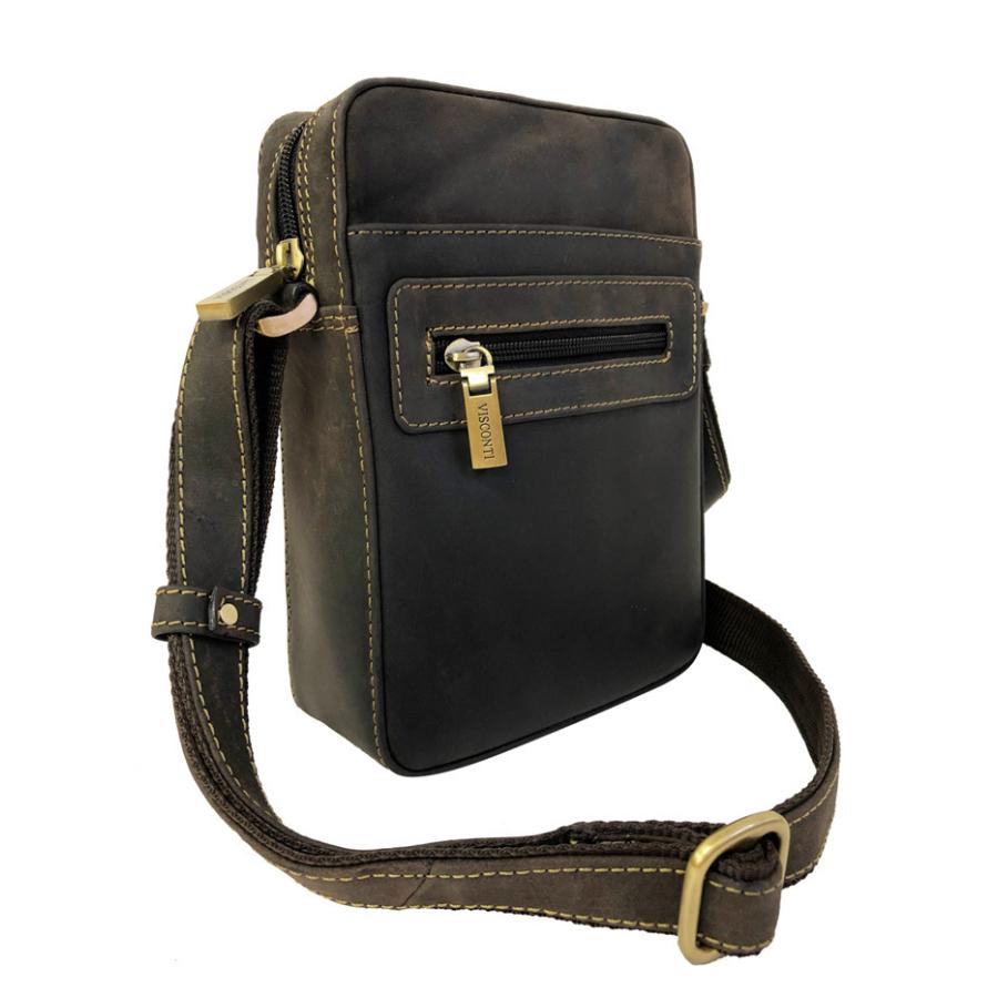 レザー スモール ショルダー バッグ   16049 DREW-S / 本革 牛革 レザー 斜め掛け ミニ コンパクト VISCONTI　 |  | 04