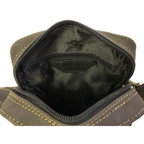 レザー スモール ショルダー バッグ   16049 DREW-S / 本革 牛革 レザー 斜め掛け ミニ コンパクト VISCONTI　 |  | 06