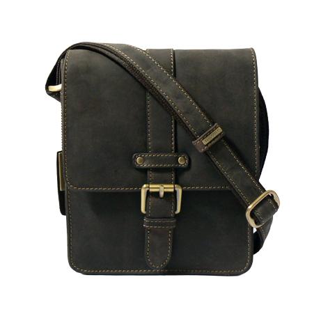 牛革 ミニ ショルダーバッグ   16113 JACKY / 牛革 本革 レザー センターベルト ハーフフラップ 斜め掛け VISCONTI |  | 02