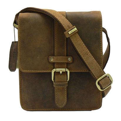 牛革 ミニ ショルダーバッグ   16113 JACKY / 牛革 本革 レザー センターベルト ハーフフラップ 斜め掛け VISCONTI |  | 04