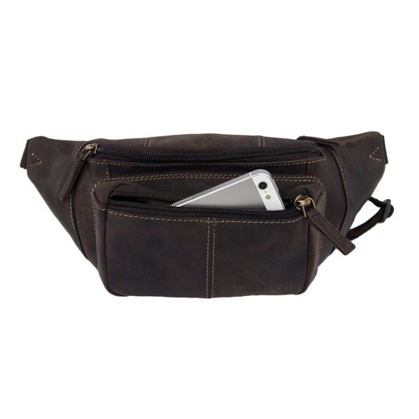 本革 ウエスト ポーチ SS   720 / ボディバッグ レザー VISCONTI |  | 02