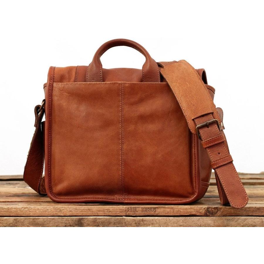 本革 カメラバッグ プチ リポーター REP-30s ブラウン / 斜め 本革 カメラバッグ プチ リポーター REP-30s ブラウン / 斜め