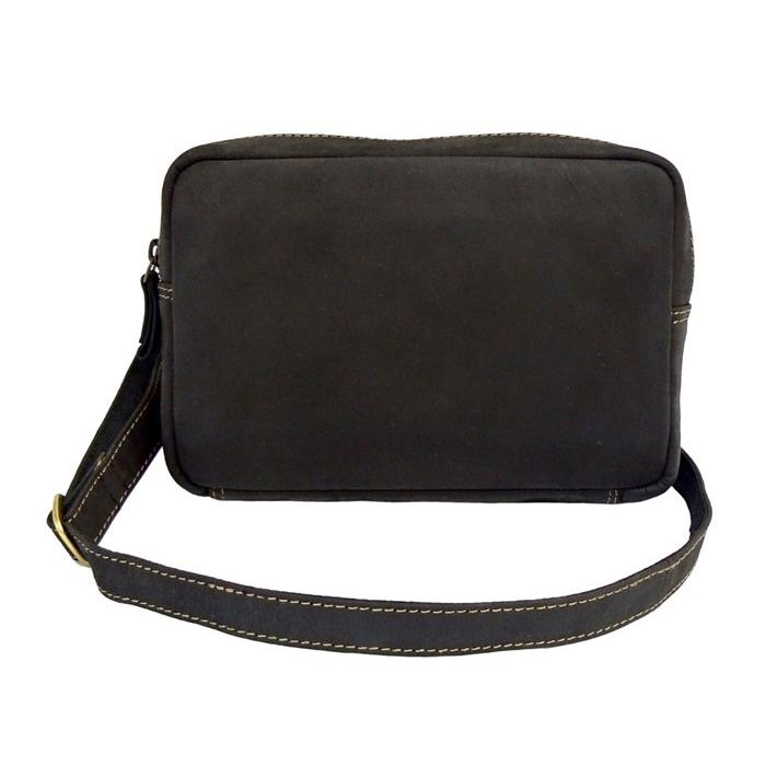 S5　ジップトップ　横長ミニショルダーバッグ　/ ジップトップ/ショルダーバッグ/本革/オイルレザー/VISCONTI/ |  | 01