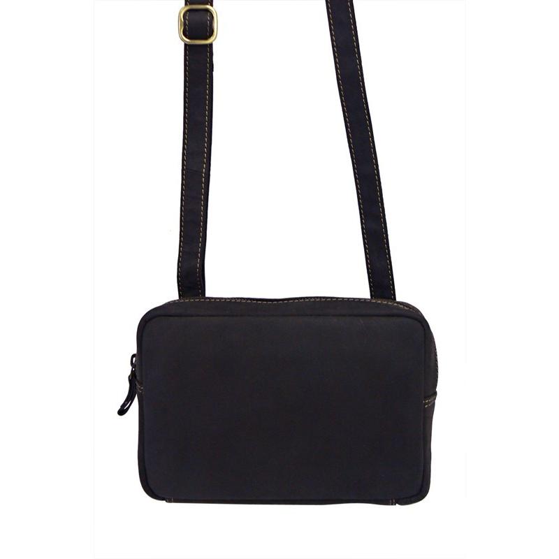 S5　ジップトップ　横長ミニショルダーバッグ　/ ジップトップ/ショルダーバッグ/本革/オイルレザー/VISCONTI/ |  | 06