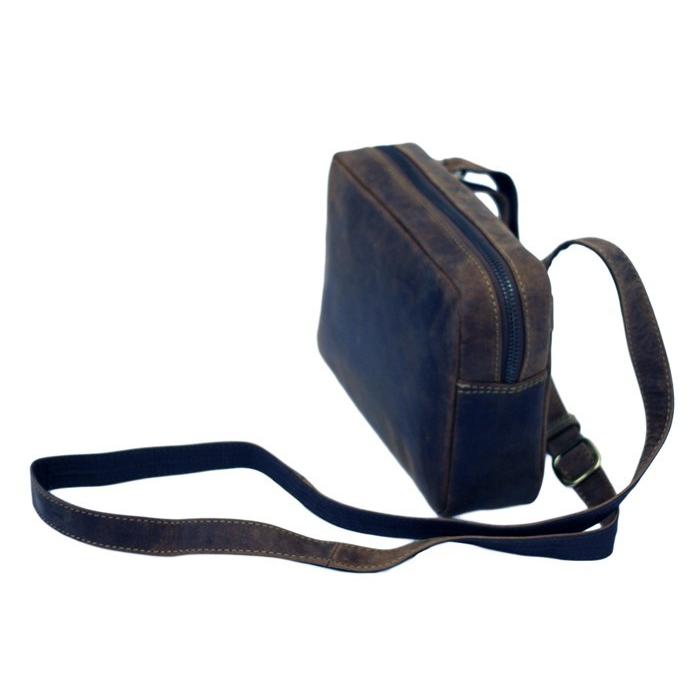 S5　ジップトップ　横長ミニショルダーバッグ　/ ジップトップ/ショルダーバッグ/本革/オイルレザー/VISCONTI/ |  | 07