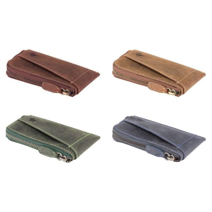 SALE 本革 カードケース ファスナー 小銭入れ   VSL30 Dart / パスケース カード入れ コインケース キャッシュレス VISCONTI (メール便可 |  | 03