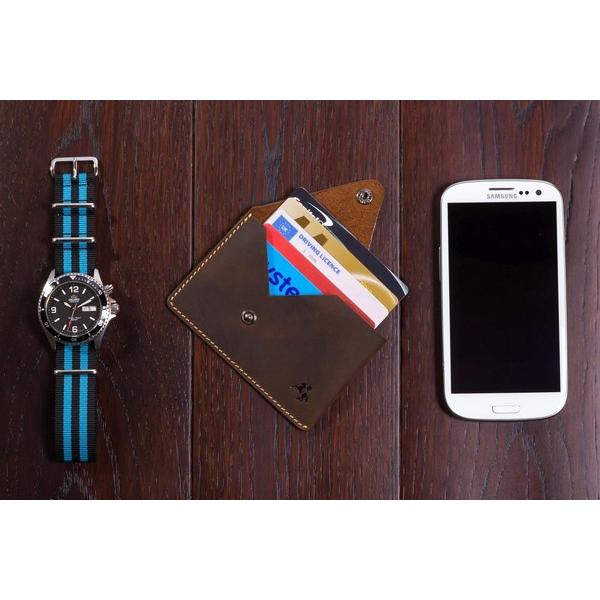 SALE　本革 カードケース スナップボタン式   VSL32 Blade / パスケース カード入れ 定期入れ キャッシュレス VISCONTI (メール便可※箱なし |  | 07