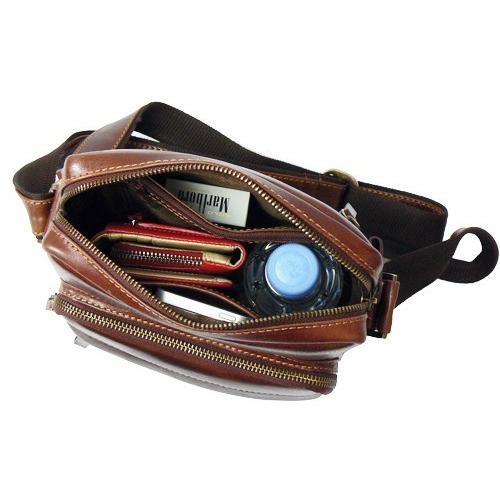 VT-1 Cruz コンパクト ショルダーバッグ / 縦型 本革 VISCONTI VT / |  | 03