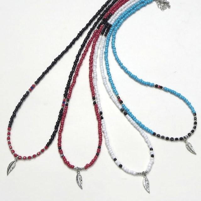 メンズネックレス チャーム付きショートビーズネックレス キュイー 通販 Yahoo ショッピング