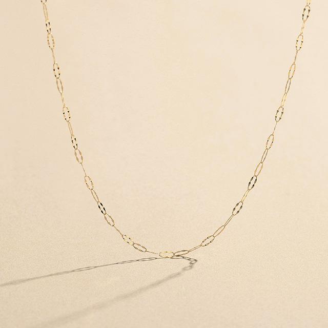 チェーンネックレス チェーン 18金 18k ゴールド 地金 チェーン 80cm ロング  ロングネックレス K18 imagine｜cullent｜09