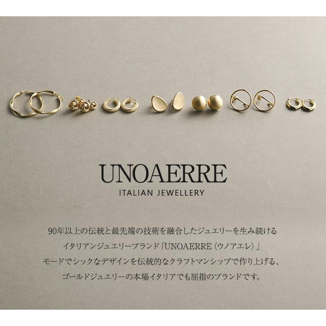 イタリアンジュエリー ウノアエレ 18金 18k ゴールド 地金 ヒンジ式 