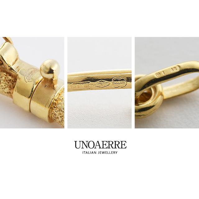 イタリアンジュエリー ウノアエレ 18金 18k ゴールド イタリアンジュエリー ウノアエレ 18金 18k ゴールド