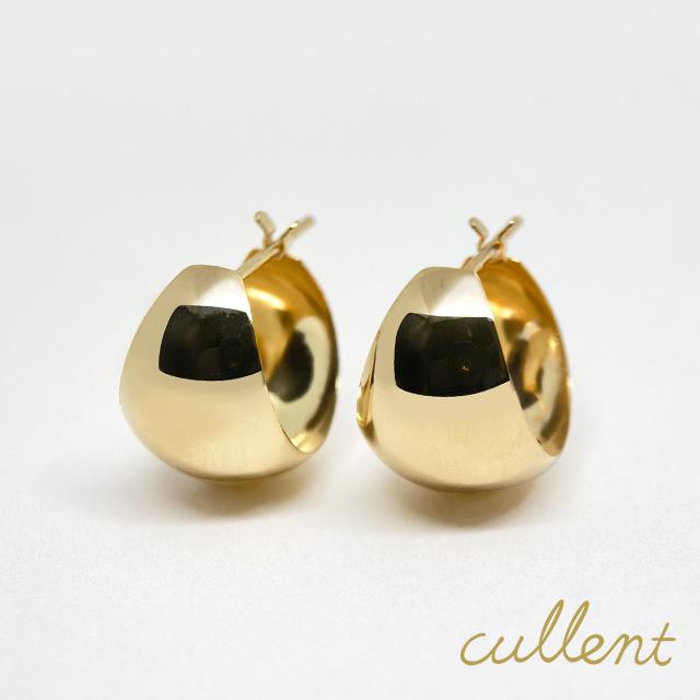cullent K18 18金 18k ゴールド 月型甲丸 月甲 月甲型 甲丸 cullent K18 18金 18k ゴールド 月型甲丸 月甲 月甲型 甲丸