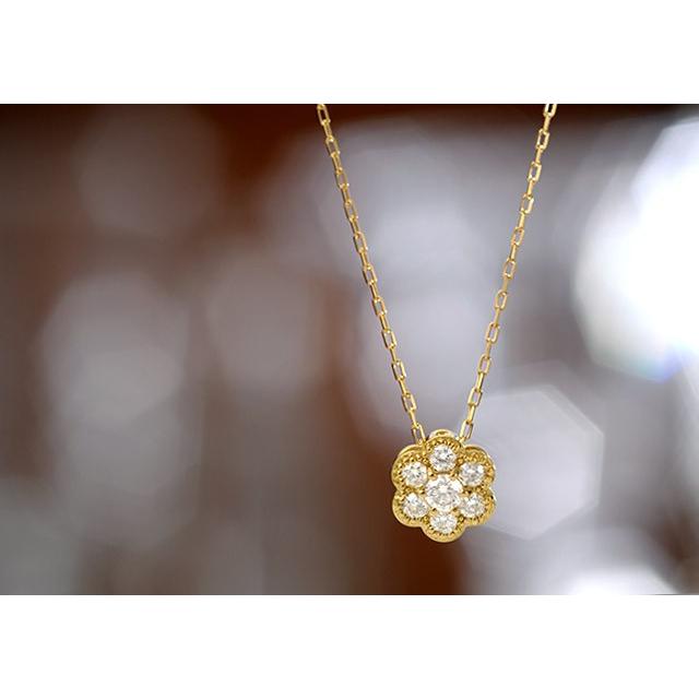 cullent ネックレス K18 18金 18k ゴールド ダイヤモンド ダイヤ 