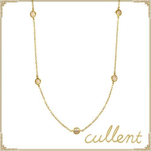 ネックレス K18 18金 18k ゴールド ダイヤモンド ダイヤ ダイヤモンド  