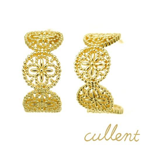 ピアス 18金 18k フープピアス 地金 レディース ジュエリー