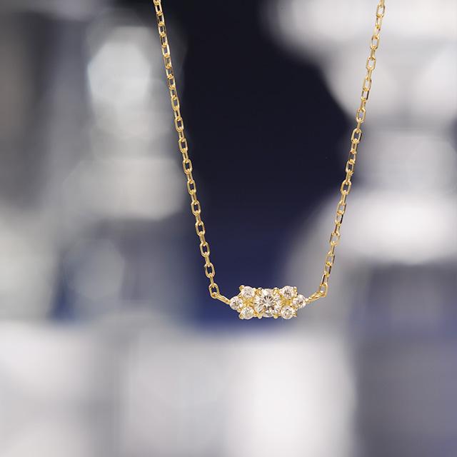 cullent ネックレス K18 18金 18k ゴールド ダイヤモンド ダイヤ  