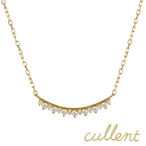 cullent ネックレス K18 18金 18k ゴールド ダイヤモンド ダイヤ 