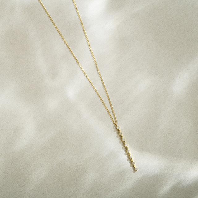 cullent ロングネックレス K18 18金 18k ゴールド ネックレス 