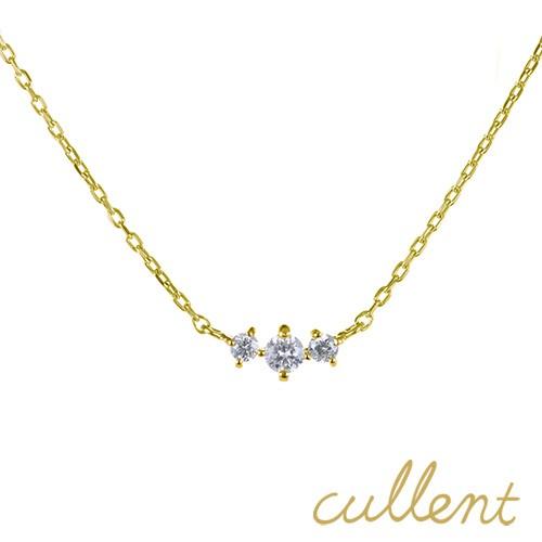 ネックレス ペンダント ダイヤ diamond ライン バー 18金 18k ゴールド シンプル K18ダイヤモンドネックレス corolla