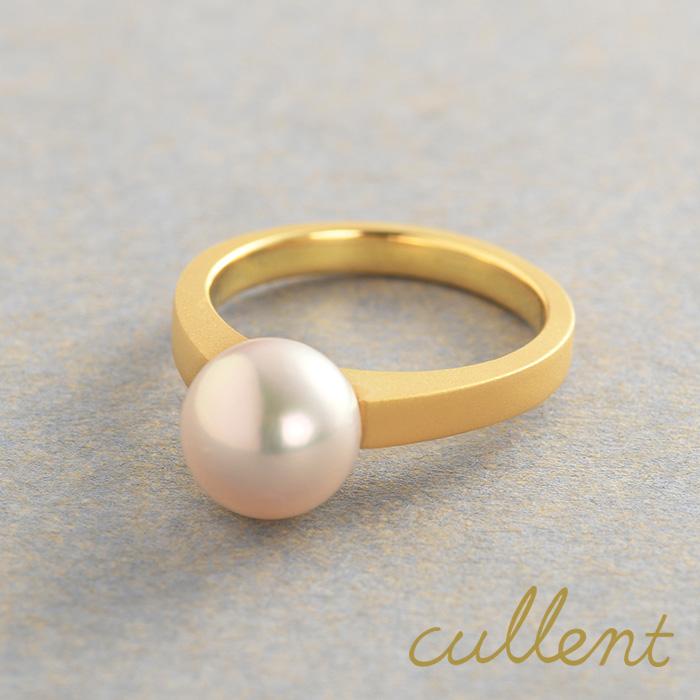 cullent 18金 18k ゴールド 真珠 パール あこや アコヤ 指輪 K18 cullent 18金 18k ゴールド 真珠 パール あこや アコヤ 指輪 K18
