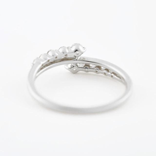 ❀美品❀プラチナ900❀ダイヤモンド ❀❀ リング❀ プラチナ900 ダイヤモンドリング 004