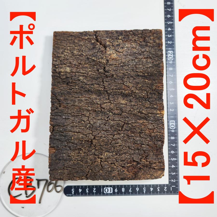 B043 ポルトガル産 キャノンコルク コルク樹皮 コルク板 バージン
