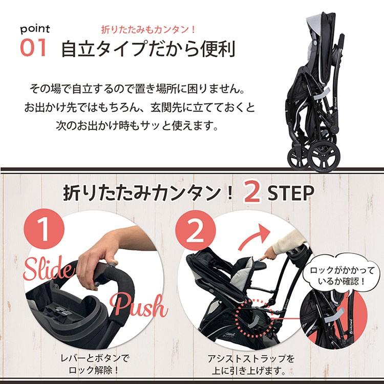 日本育児２人乗り シットアンド スタンド スマートライド ムーンダスト Amazon.co.jp: 日本育児 babytrend シット&スタンド スマート