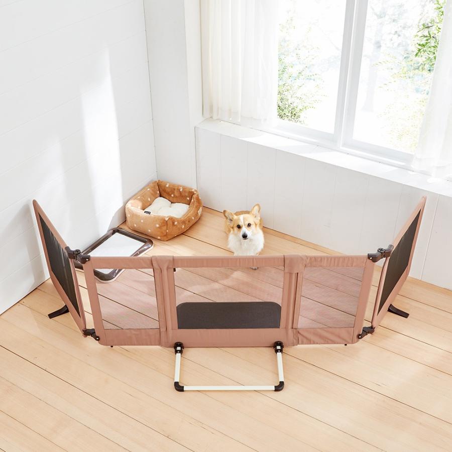 ペットゲート おくだけとおせんぼ スマートワイド 置くだけ ワイド リビング ペットゲージ 犬用ゲート 日本育児 H1 Good Baby 通販 Yahoo ショッピング