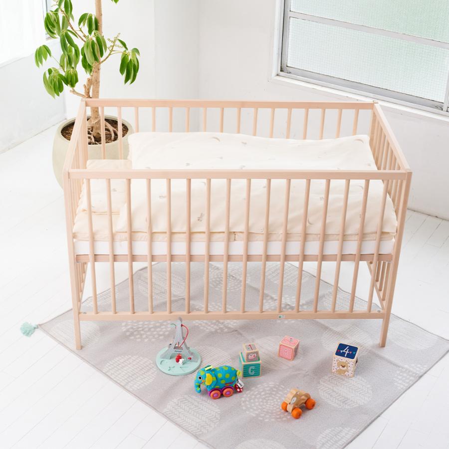 特殊サイズ120×60】 月星くま 組ふとん 5点セット 北欧規格ベビー