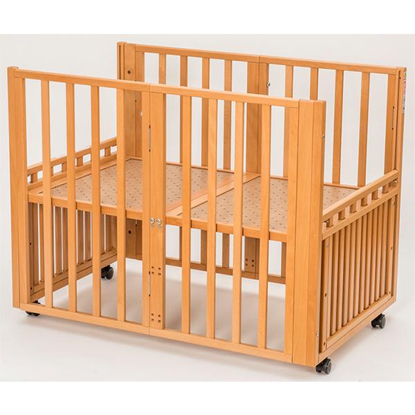 コンビミニ　カンタン組み立てベビーベッド Yahoo!オークション - 送料無料 コンビミニ カンタン組み立て