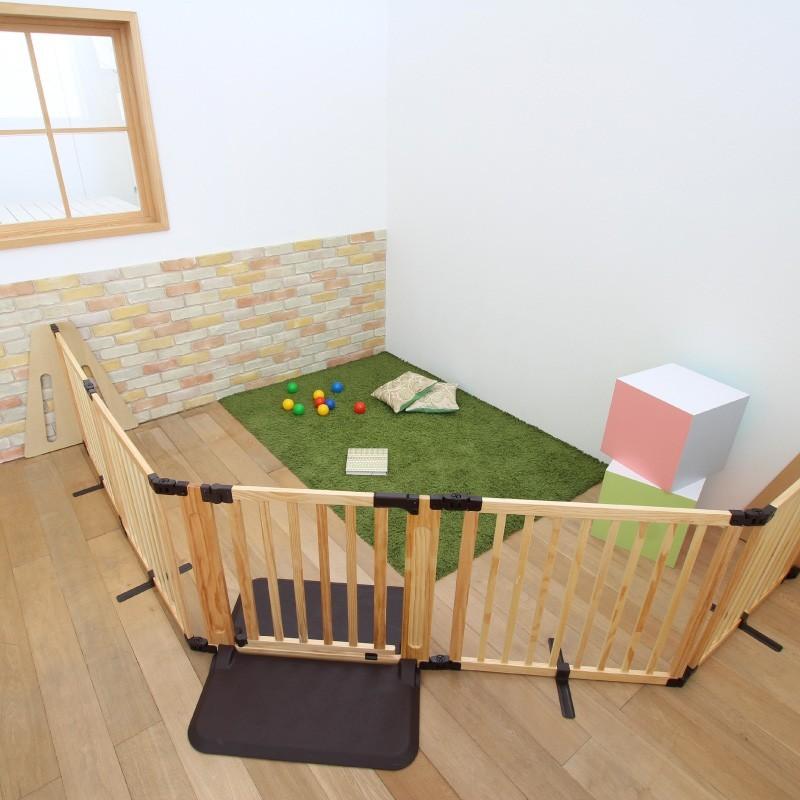 【ベビー用品】 【直接引き取り限定】 ≪日本育児≫　木製パーテーション    FLEX400   幅約98cm～約425cm      	272050011E5F31 ベビー用品】 【直接引き取り限定】 ≪日本育児≫ 木製パーテーション