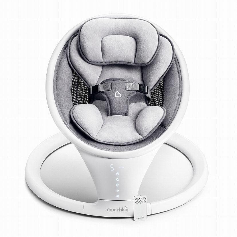 【新品】【即日発送】マンチキンmunchkin 電動ベビースウィング　バウンサー 楽天市場】munchkin マンチキン 電動ベビースウィング | ベビー