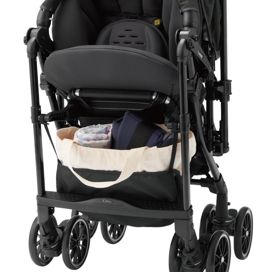Combi ベビーカー ブラック 折りたたみ Acbee plus AN｜コンビ公式ブランドストア