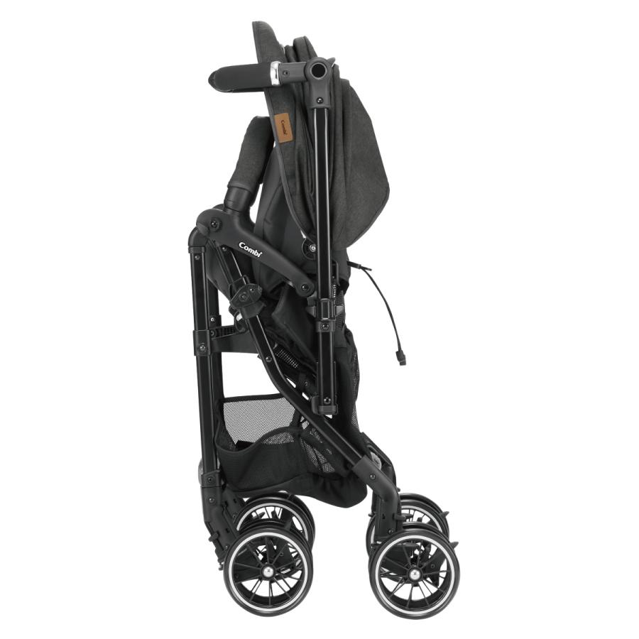 Combi ベビーカー ブラック 折りたたみ Combi ベビーカー 5カ月 レンタル コンビ スゴカルα Compact