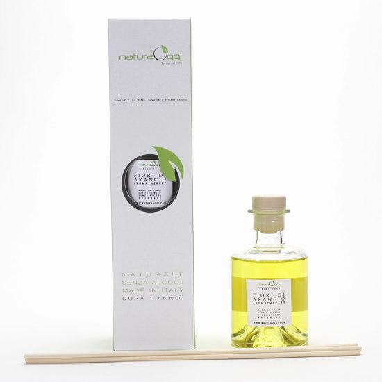 リードディフューザー ルームフレグランス ノンアルコール 芳香剤 ガラスボトル スティック 天然アロマ イタリア製 Natura Oggi 180ml ギフト |  | 11