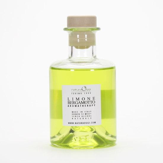 リードディフューザー ルームフレグランス ノンアルコール 芳香剤 ガラスボトル スティック 天然アロマ イタリア製 Natura Oggi 180ml ギフト |  | 03