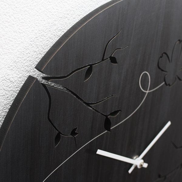 時計 掛け時計 壁掛け時計 木製時計 和室インテリア インテリアギフト  BONN 直径39cm アナログ インテリア時計  おしゃれ時計 新築祝い イタリア製｜cuore-y｜13