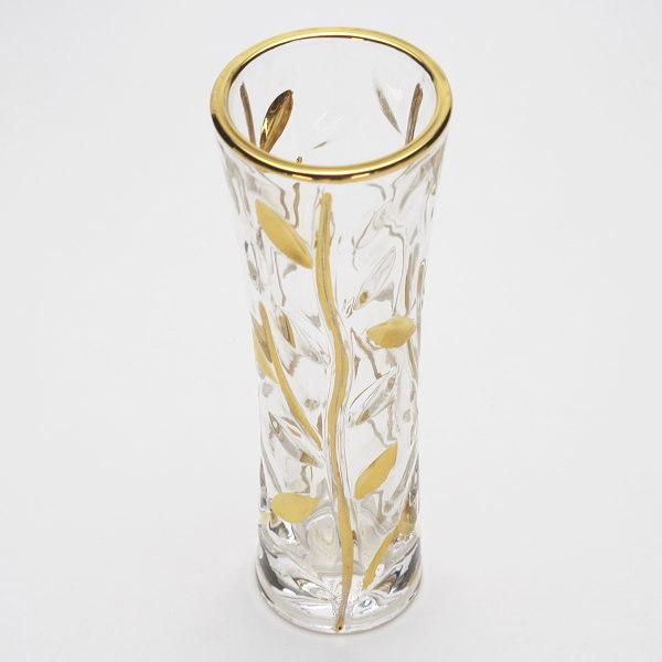 一輪挿し 花瓶 フラワーベース イタリア製 高級感 ゴールド お洒落