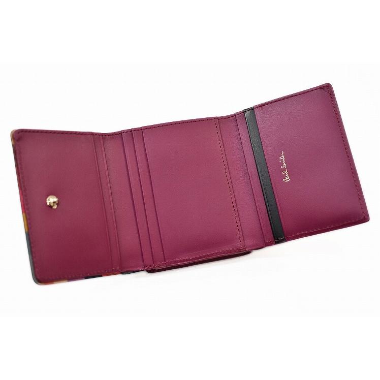 Paul Smith ポールスミス ミニ財布 三つ折り 財布 がま口 Paul Smith ポールスミス ミニ財布 三つ折り 財布 がま口