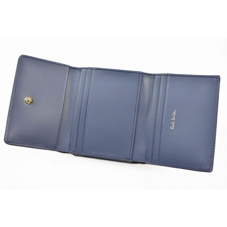 【美品】Paul Smith三つ折りミニ財布 Paul Smith（ポール・スミス） ミニ財布 財布 三つ折り がま口