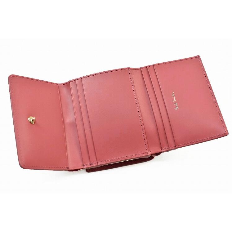 Paul Smith ポールスミス ミニ財布 財布 三つ折り がま口 Paul Smith ポールスミス ミニ財布 財布 三つ折り がま口