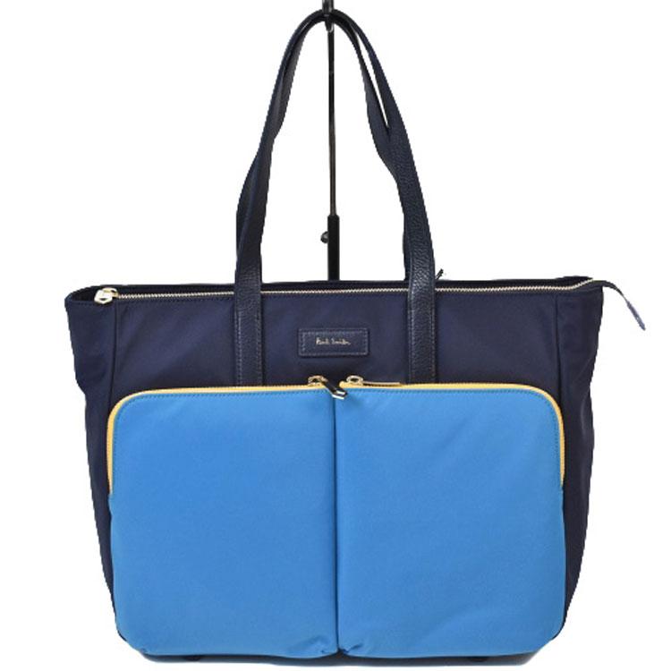 Paul Smith ネイビー ハンドバッグ Paul Smith（ポール・スミス） トートバッグ レディース ネイビー a4