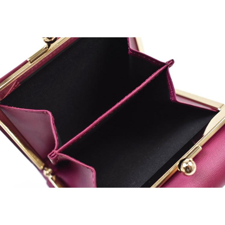 ポールスミス　スプレースワールトリム がま口 ミニ財布　 未使用 スプレースワールトリム がま口財布（555410W734） | Paul