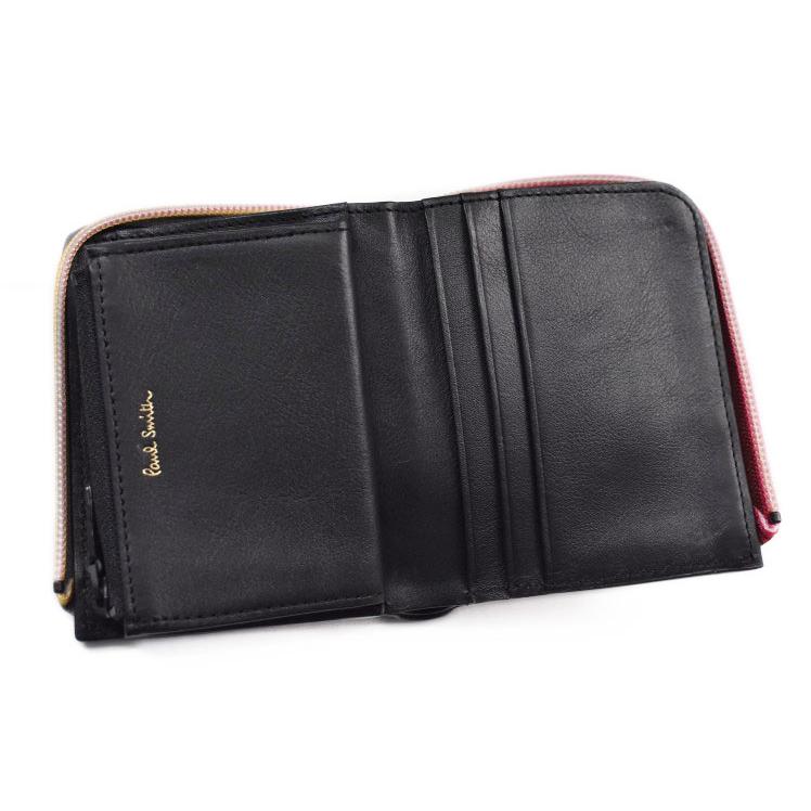 Paul Smith（ポール・スミス） 財布 レディース 二つ折り ミニ財布