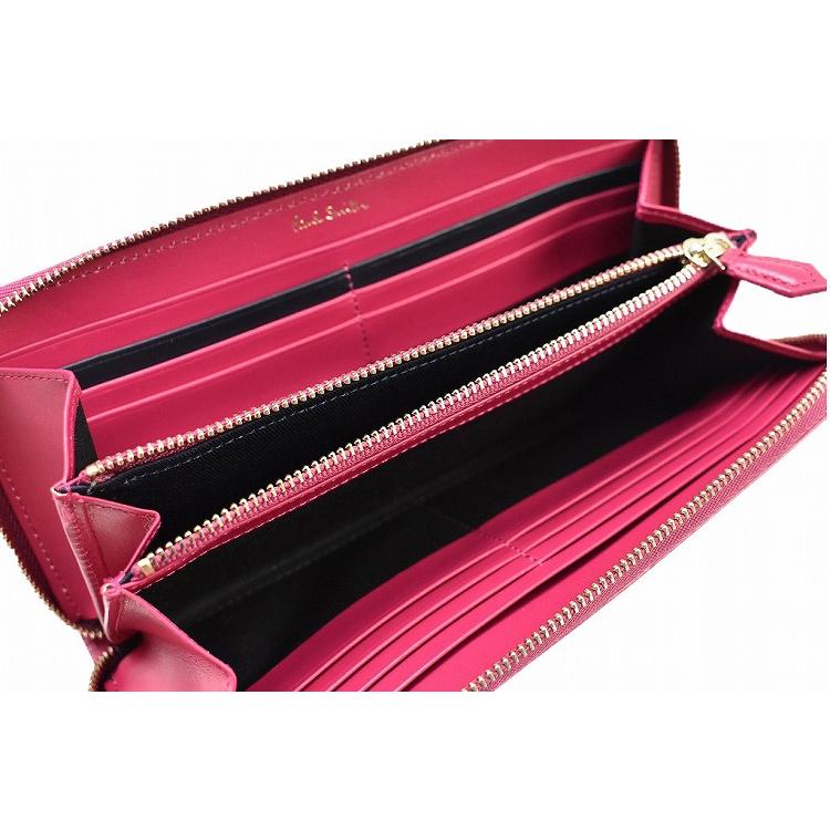 Paul Smith（ポール・スミス） 長財布 財布 ラウンドファスナ 